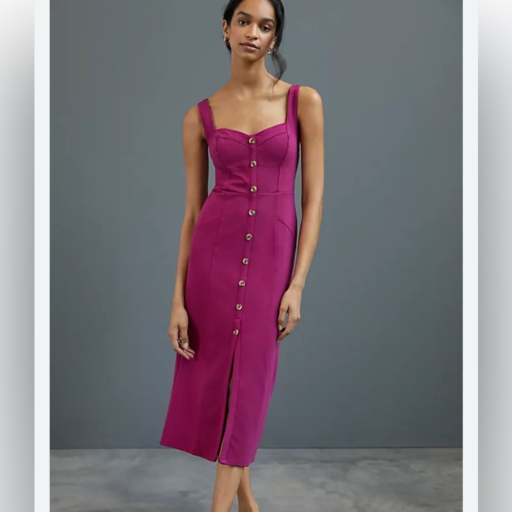 Maeve by Anthropologie Pink dress 4US